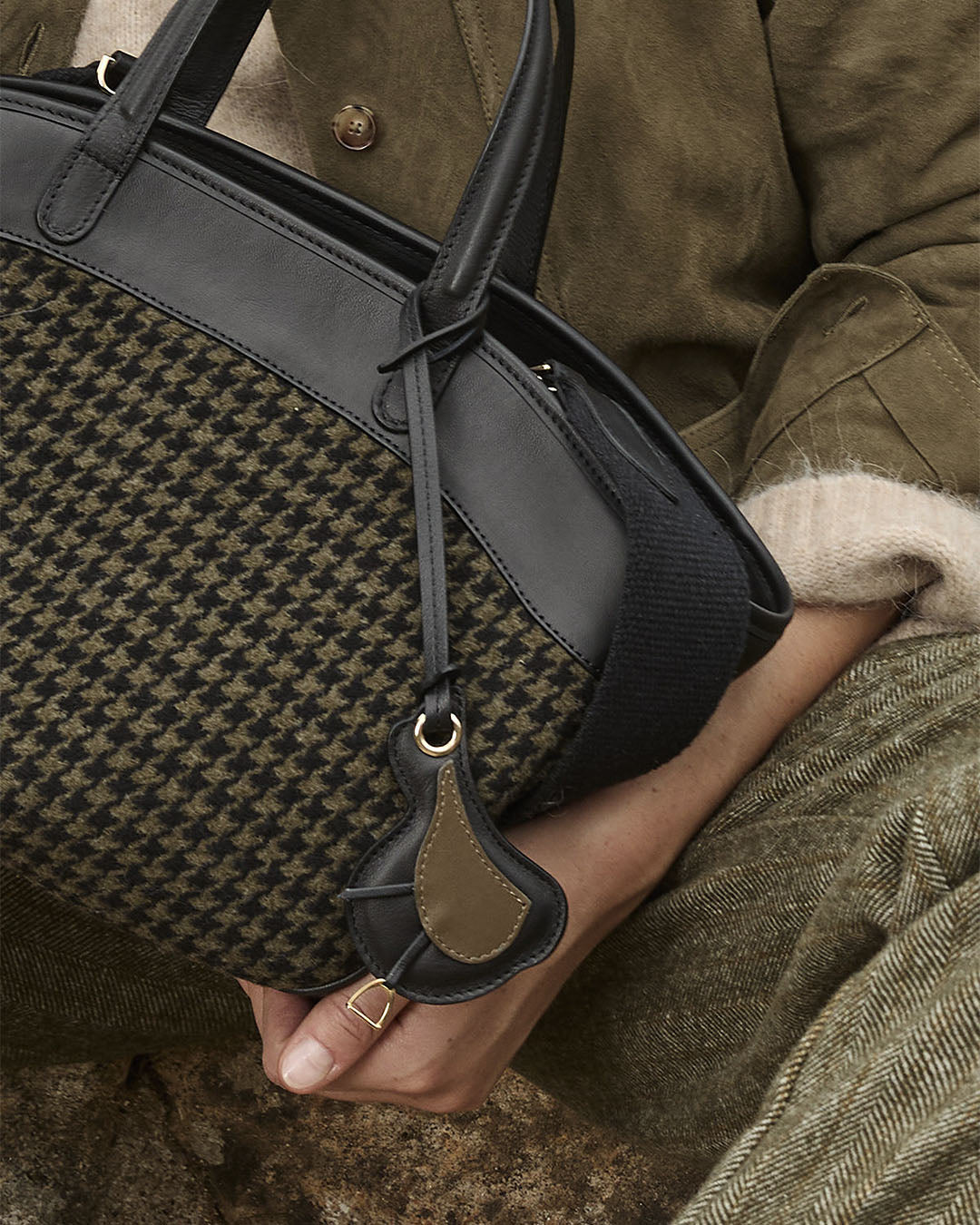 Bijou de sac - Selle - Noir / Truffe