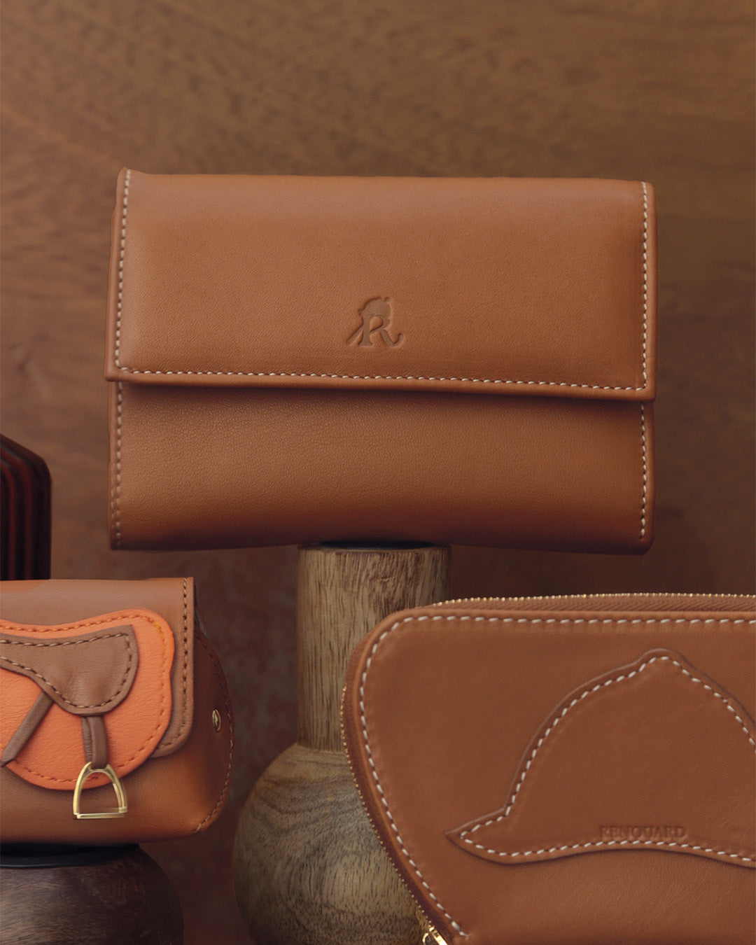 Porte-monnaie Opale - Camel